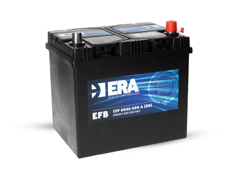 ERA ERA E56511 12V 65Ah Akkumulátor EFB 650A J+